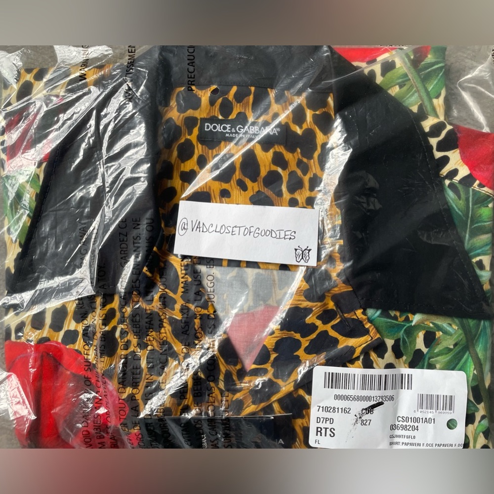 Dolce & Gabbana leopard stretch T-shirt - Picture 7 of 8
